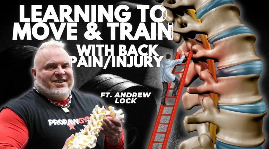 Move & train with back injury pain Andrew Lock
