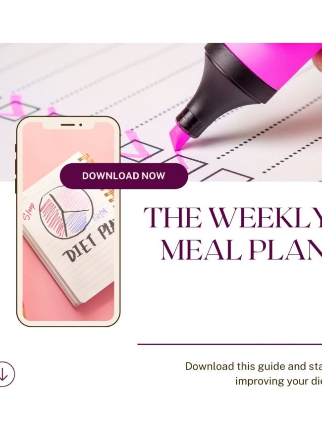 Weekly Meal Plan