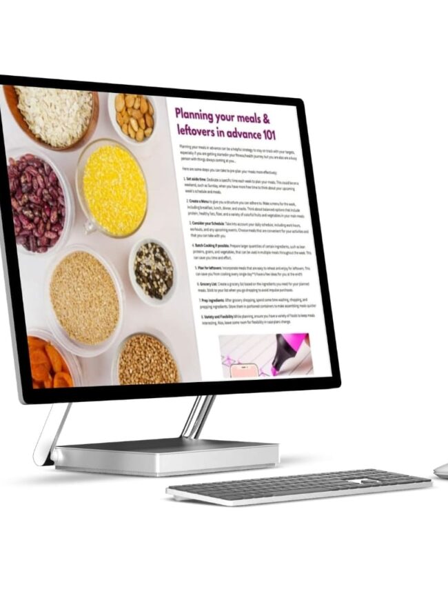 Planning meals successfully 101