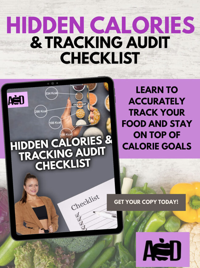 Hidden Calories & Tracking Audit Checklist