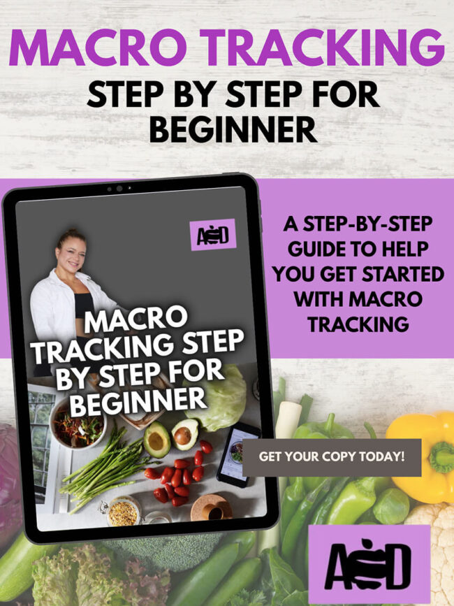 Macro tracking step by step for beginner